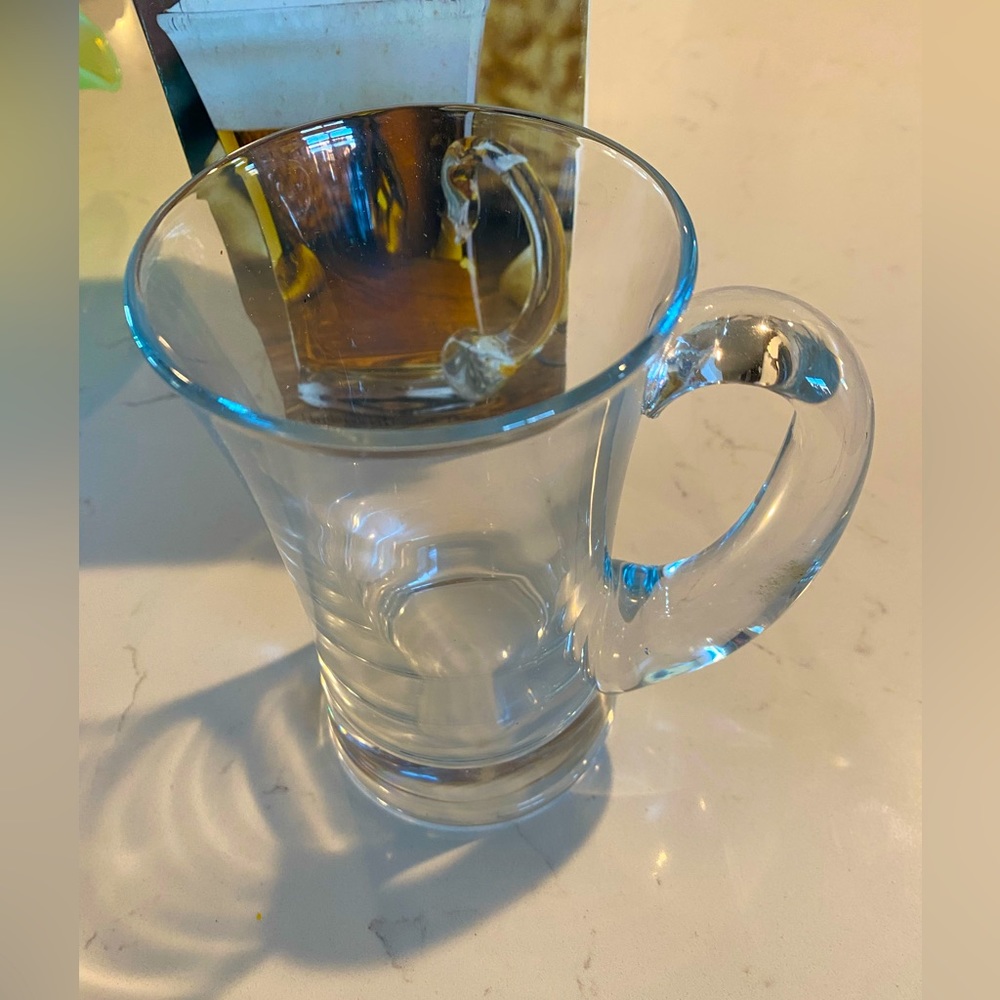 Vintage Holmegaard Glass Beer Mug in Box Per Lutken